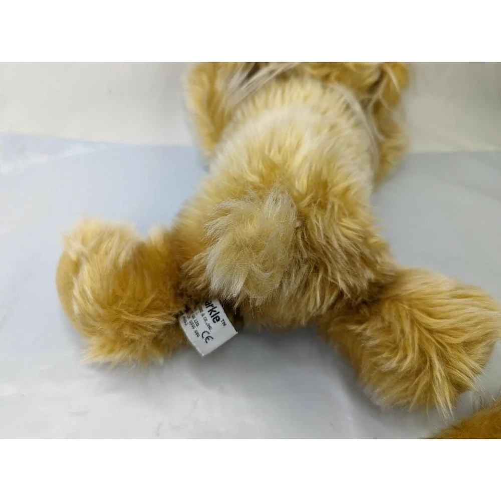 Russ Sparkle‎ Dog Plush Terrier Golden 2 Puppies Lot Stuffed Animal Toy